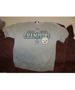 Reebok Steelers Super Bowl Champions XL 40th Anniversary Shirt Size L Bo... - £11.69 GBP