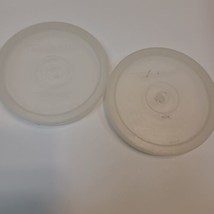 Tupperware Transparent Lid 304-7 Lid 3.25&quot; Replacement Lid x2 - £2.36 GBP