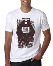 Free Hugs Bear T-shirt Funny Bear Cool Tee - £14.93 GBP
