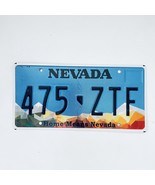  United States Nevada Home Means Nevada Passenger License Plate 475 ZTF - $18.98 CAD