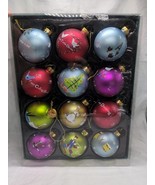 Kurt Adler 12 Days Of Christmas Round Ornaments - $87.61 CAD