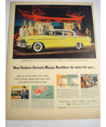1955 Color Ad Hudson Hornet Custom Sedan - $13.67 CAD