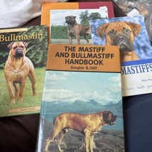 Lot of 4 Bull Mastiff Dog Books 3 Hardcover 1 Softcover Book - $26.46