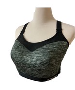 Victoria’s Secret Sports Bra 36DD Black White Keyhole Racerback Padded W... - €21,73 EUR