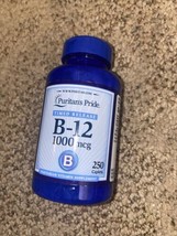 Vitamin B12 1000 Mcg Support Heart Energy Metabolism Nervous System, 250 Caplets - £12.73 GBP