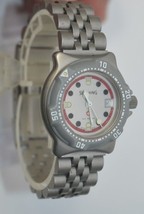Rare &#39;SPALDING&#39; 200m W.R Divers Womens Date watch with rotating Bezel GUARANT... - £102.83 GBP