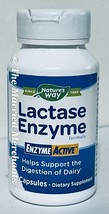 Nature&#39;s Way Lactase Enzyme Digestion Support 100 capsules 5/2025 FRESH!... - £11.78 GBP