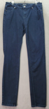 Buffalo David Bitton Jeans Women&#39;s Size 4 Navy Denim Stretch Mid Rise Skinny Leg - £15.82 GBP
