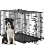 XXL Large Dog Crate Kennel Extra Huge Folding Pet Wire Cage Giant Breed ... - $79.28