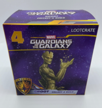 Loot Crate Groot Collect &amp; Build Guardians of the Galaxy Figure Marvel Statue - £6.77 GBP