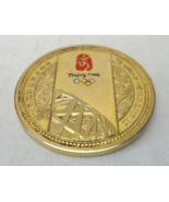 2008 Beijing Olympic Commemorative Coin 1 1/2&quot; diameter - £11.72 GBP