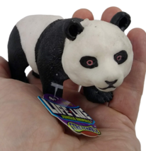 Panda Bear Ja-Ru Imperial Life Like Jungle Animal Stretchable Toy Figure Stretch - £10.17 GBP