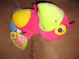 Pink And Green Toucan Brand New Plush Nwt Stuffed Animal W Tags 9&quot; Sugar Loaf - £6.18 GBP