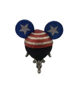 Patriotic Disney Antenna Topper Ball Mickey Mouse Ears American Flag w G... - $239.70 MXN