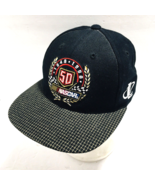 Vintage Nascar Hat Strap Back 50th Anniversary Logo 90s 1948-1998 Acryli... - $540.74 MXN