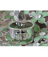 Antique Looking ~ Cross Ring ~ Silver ~ Wide Band Ring ~ Size 10 - $20.00