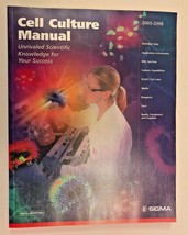 2005-06 SIGMA Cell Culture Manual - products, animal sera, antibiotics, ... - $18.52