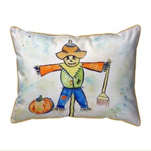 Betsy Drake Scarecrow Large Indoor Outdoor Pillow 16x20 - £36.99 GBP