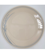 Corelle Corning Blue Lily 10 1/4&quot; Dinner Plate Beige with Blue Flower Re... - £13.47 GBP