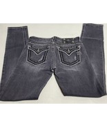 Miss Me Signature Skinny Jeans Black Embellishment. Size 27 - $26.77