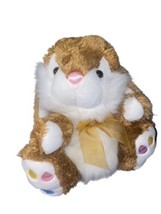 Dan Dee Hoppy Hopster Collectors Choice Bunny Rabbit 14&quot; 2009 Colorful Feet - £13.83 GBP