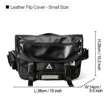 Men Messenger Bags Waterproof Large Crossbody Shoulder  Men&#39;s Hip Hop Street Cyc - £67.23 GBP