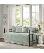 Madison Park Tuscany Daybed Cover Set-Trendy Damask Quilting With, 6 Piece - $83.99