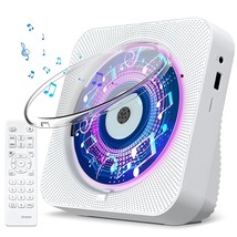 Cd Player With Speakers Bluetooth Desktop Cd Players For Home Radio Cd Player Wi - £46.20 GBP