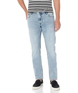 John Varvatos Men&#39;s J702-Slim Fit-Halford Wash Jeans, Fade Away Blue-Siz... - £78.63 GBP