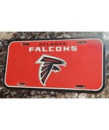 Atlanta Falcons Plastic License Plate - $12.17 CAD
