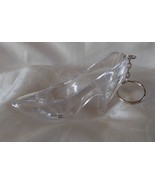 Cinderella Inspire Glass Slipper Keychain Alter Acrylic Shoe Handmade FREE SHIP - £7.99 GBP