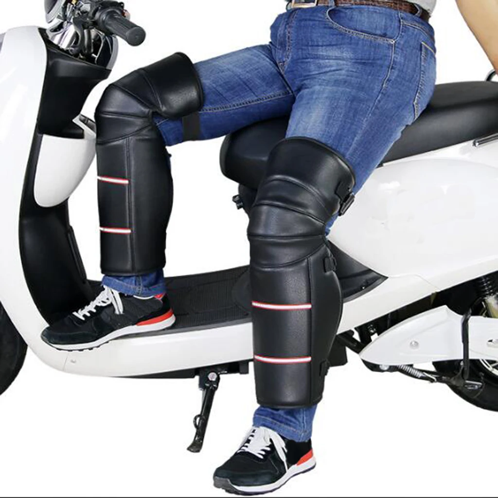 Winter Knee Pad Protector - Motorcycle Leggings for Cold Weather Riding - £22.10 GBP