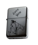 Lighter - Love you Cheetah High Polish Chrome - Star Int. Inc Brand - $368.51 MXN