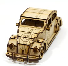 3D Puzzle | Herbie Car Puzzle | 3mm MDF Wood Board Puzzle | Self Assembly  - £14.95 GBP