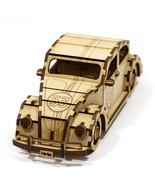 3D Puzzle | Herbie Car Puzzle | 3mm MDF Wood Board Puzzle | Self Assembly  - £15.64 GBP