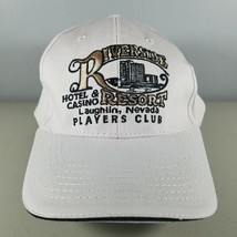Riverside Resort Casino Hat Mens Snapback Players Club Laughlin NV White - £8.51 GBP