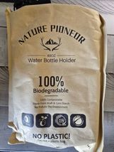 WATER BOTTLE HOLDER Neoprene Insulated with Shoulder Strap Black NATURE PIONEOR image 2