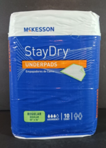 McKesson STAY DRY UNDERPADS Regular Absorbency 23&quot; x 36&quot; 10 Count Dispos... - $16.73 CAD