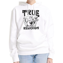  True Religion White Women Classic Hoodie - £26.73 GBP