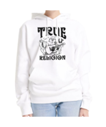  True Religion White Women Classic Hoodie - £26.74 GBP