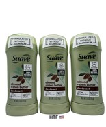 Suave Almond + Shea Butter Deodorant Sticks, 2.6 oz each PACK OF 3 New - $40.60 CAD