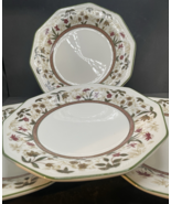 Set of Four 10-sided Churchill ASSAM Salad / Dessert Plates. - $24.75