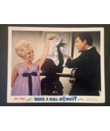 NEVER A DULL MOMENT LOBBY CARD-WALT DISNEY Dick Van Dyke, Joanna Moore 1... - $9.50