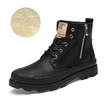 Rostory Child Boots Genuine Black Leather+ Cotton inside, Waterproof for UNISEX - £102.14 GBP