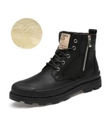 Rostory Child Boots Genuine Black Leather+ Cotton inside, Waterproof for... - $127.00