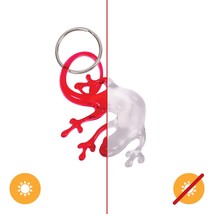 Color-Changing Key Chain Lizard - Red by DelSol for Women - 1 Pc Keychain - $128.42 MXN