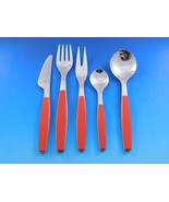 Strata Red by Georg Jensen Stainless Flatware Set Service Modern 30 pcs ... - $32,980.71 MXN
