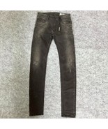 Diesel Men&#39;s Jeans W27 L32 Sleenker 0676P Slim - Skinny Stretch Distressed - $85.00