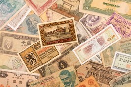 Miscellaneous World Notes. Europe, Asia, Central &amp; South America. - $123.75
