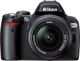 Nikon D40X 10.2Mp Digital Slr Camera With 18-55Mm F/3.5-5.6G Ed Ii, Old ... - $623.99